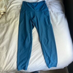 Old Navy Blue Leggings High Waist Seamless Design